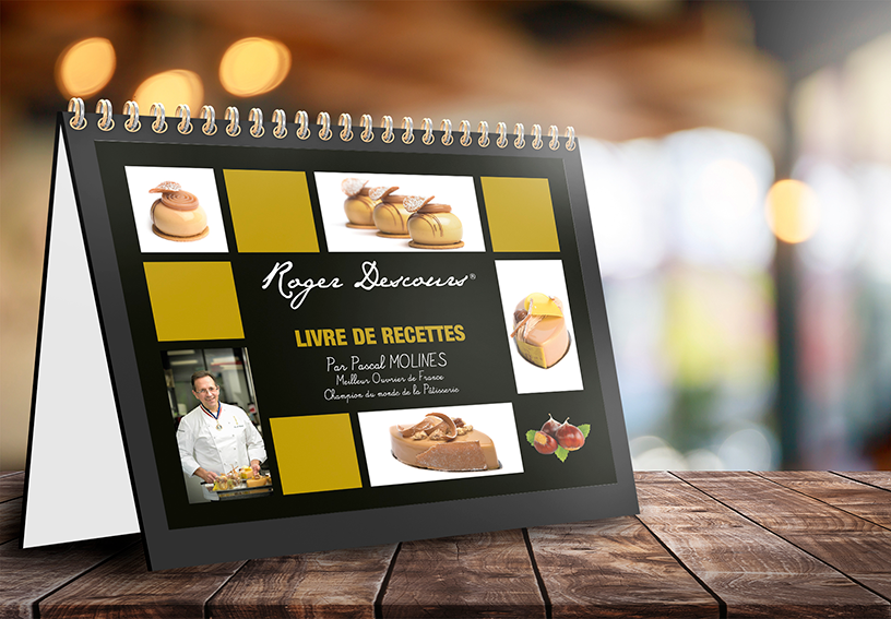 Print carnet de recettes pour Roger Descours